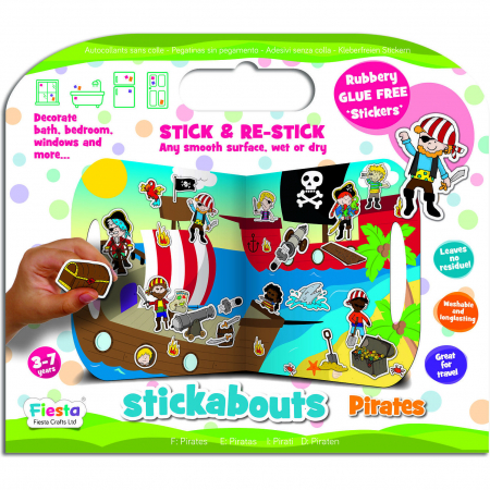 Stickere decorative - Stickere Pirati Stickabouts Fiesta Crafts FCT-2823