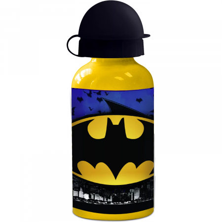 Sticla apa aluminiu Batman 400 ml SunCity STF85534