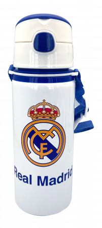 Reduceri - STICLA DE APA, ALUMINIU, CUREA, 600 ML REAL MADRID
