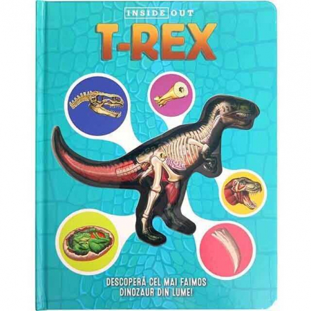 Atlase si enciclopedii pentru copii - T-REX – model 3D Editura Kreativ EK6537