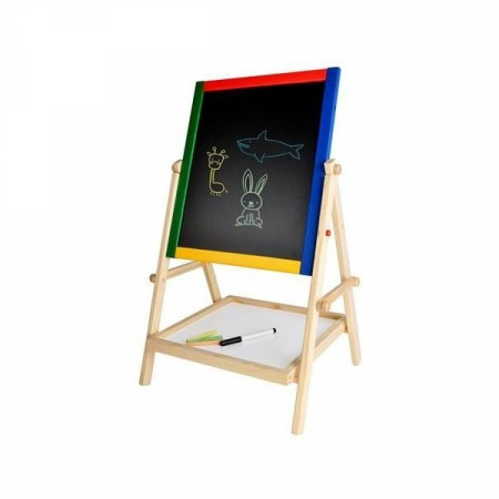 Tabla magnetica din lemn cu 2 fete Kruzzel MY17510 [3]