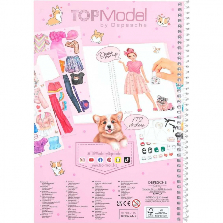 Top Model Dress me up, autocolante Corgi Depesche PT12074 [3]