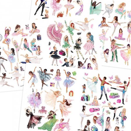 Top Model Lumea Autocolantelor Balet, 108 stickere Depesche PT11581 [3]