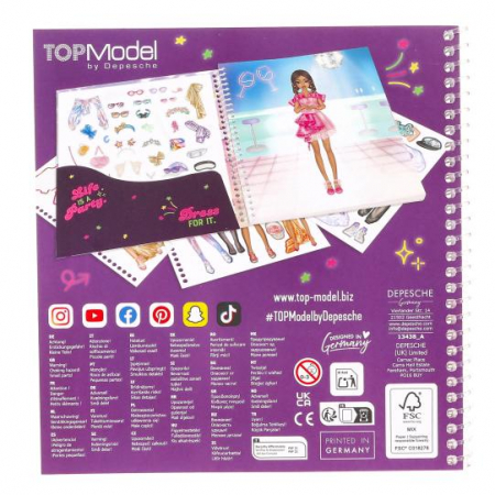 TOPModel Dress Me Up Party Sticker Designer [5]