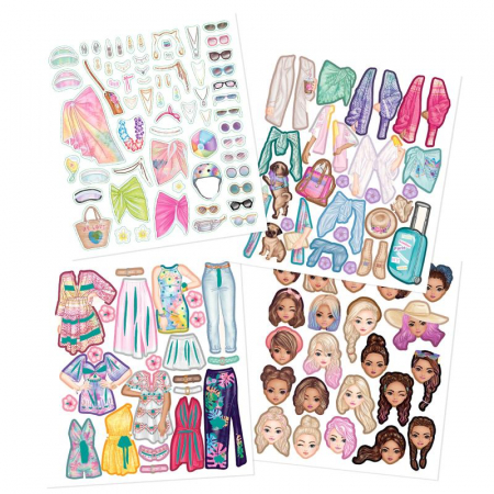 TOPModel Dress Me Up Stickerbook  Beach Time [5]