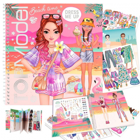 TOPModel Dress Me Up Stickerbook  Beach Time [0]