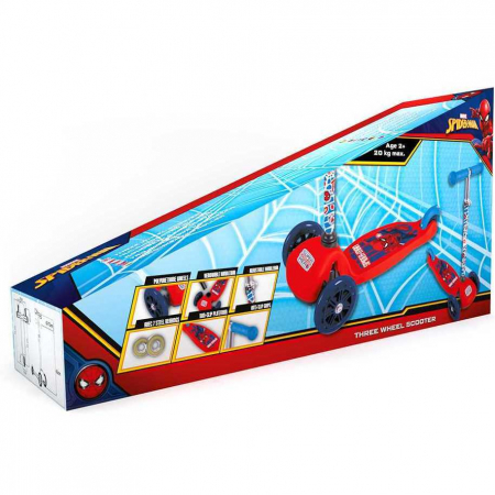 Trotinete - Trotineta cu 3 roti Spiderman Seven SV9948