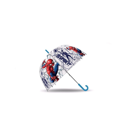 Umbrele - Umbrela  automata transparenta PVC  Marvel Spiderman, diametru  46 cm