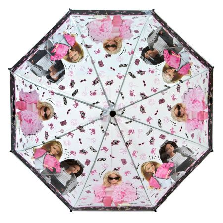 Umbrela transparenta PVC  barbie , diametru  70 cm [1]