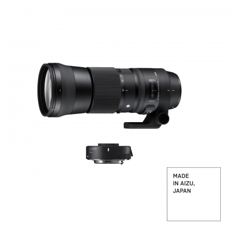OBIECTIVE - 150-600mm F5-6.3 OS HSM (C) Kit cu Teleconvertor TC1.4x