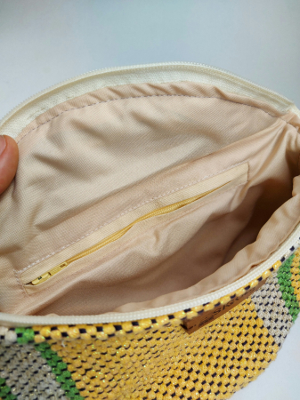 Borseta handmade tesuta manual la razboiul de tesut [5]