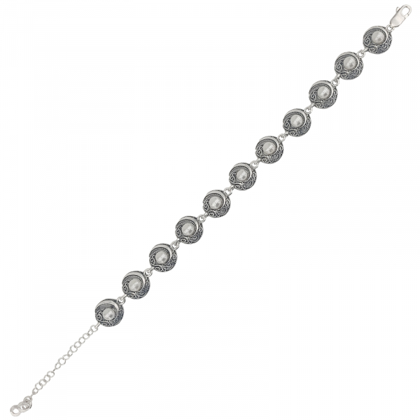 Bratara Argint 925% cu perle [1]