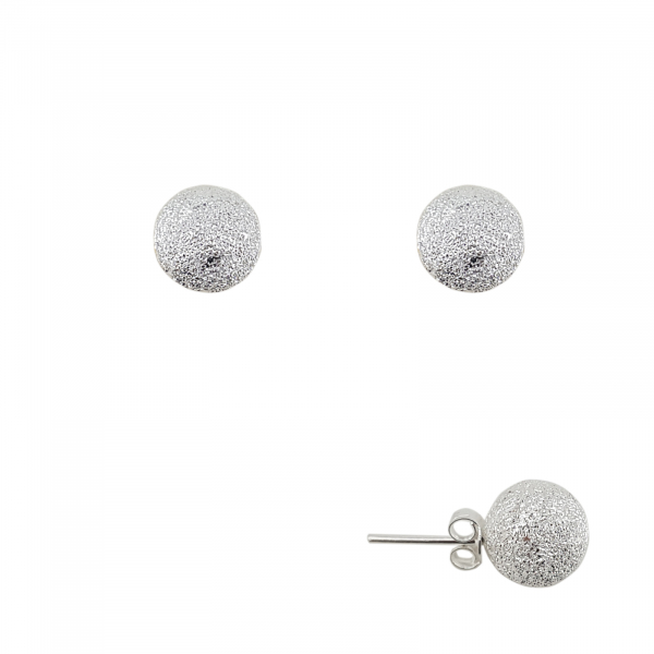 Cercei Argint ,model sfera de 10mm, cod 2216 [1]