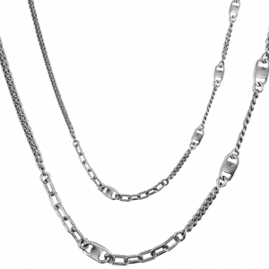 Colier Argint 925% pentru barbati Trendy Chain [1]