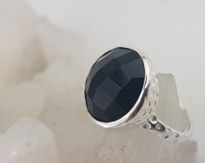 Inel Argint cu Onix negru,cod 2330-ONXN [2]