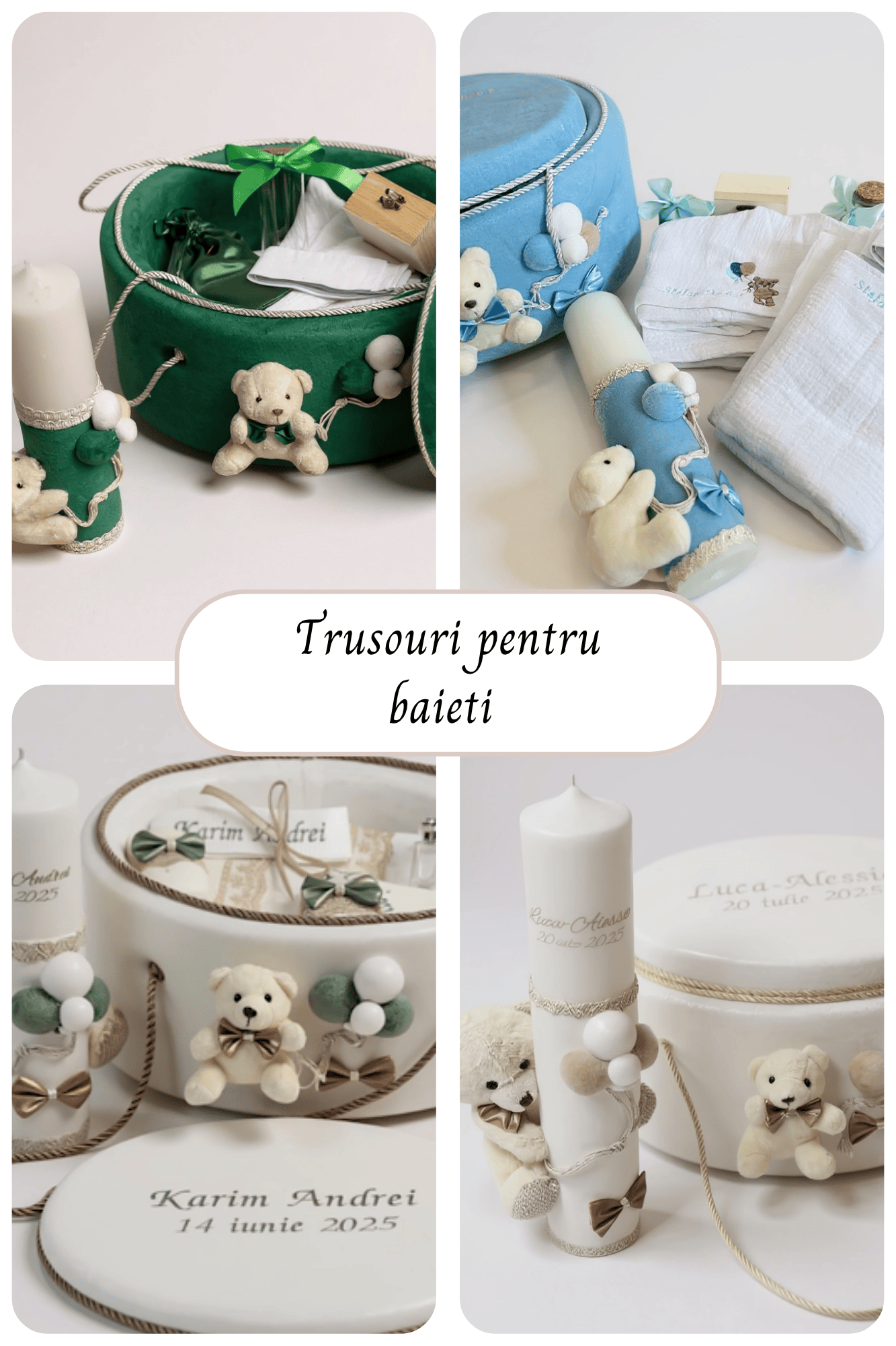 Trusouri botez baietei