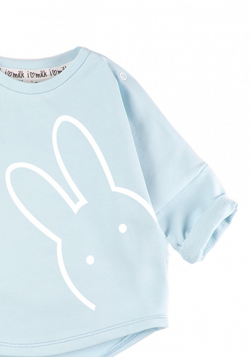 Bluza baietei Bunny Blue [2]