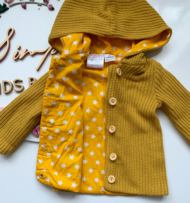 Cardigan Martin Ochre [2]
