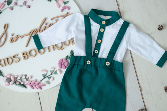 Costum botez Leonard Green [2]