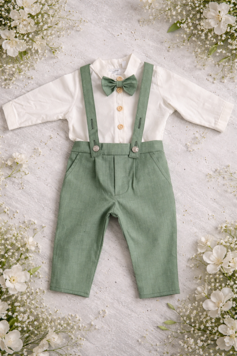 Costum botez verde menta [2]