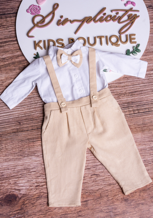 Costum botez Martin crem [2]