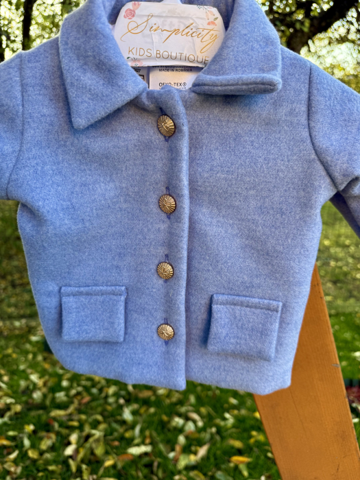 Palton baietei Carol Bleu [2]