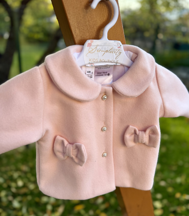 Palton fetite Angela roz [1]