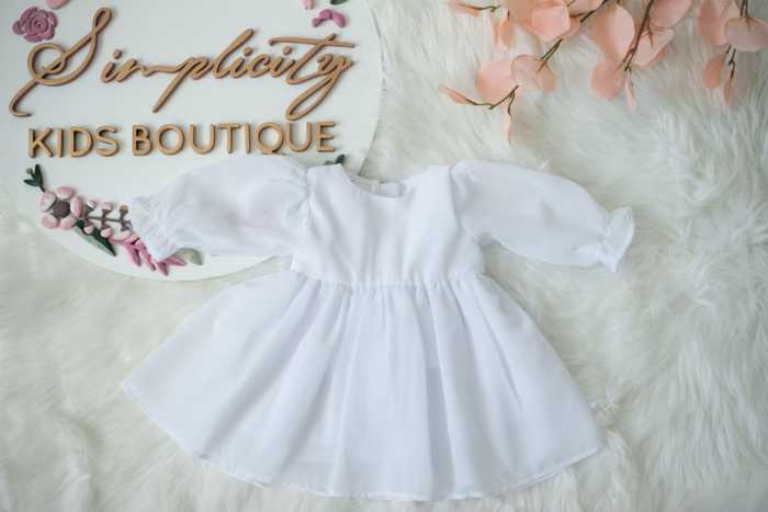Rochie fetite botez din voal Martha [4]