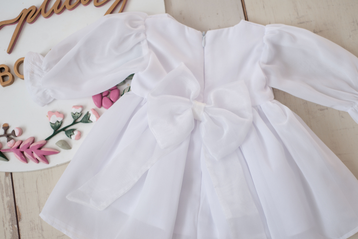 Rochie fetite botez din voal Martha [3]