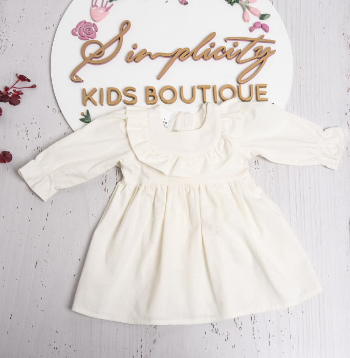 Rochie fetite Celeste Ivory [5]