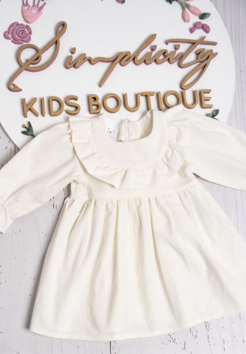 Rochie fetite Celeste Ivory [4]