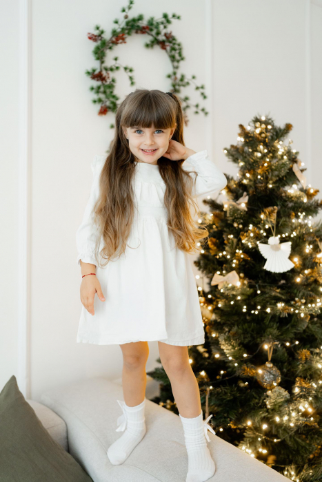 Rochie fetite Celeste Ivory [6]