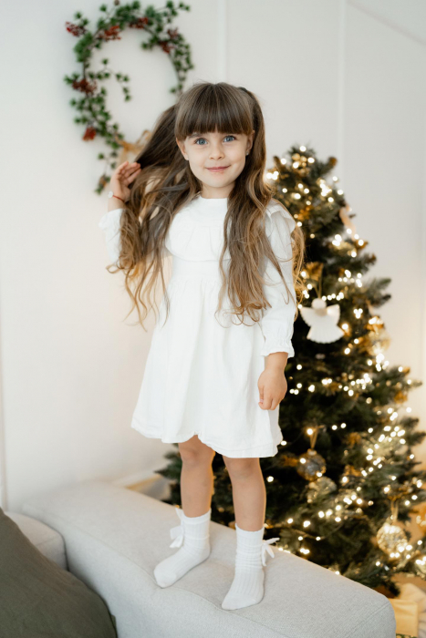 Rochie fetite Celeste Ivory [2]