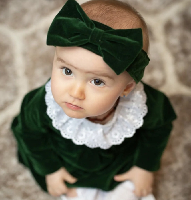 Rochie fetite Cherry Verde [1]