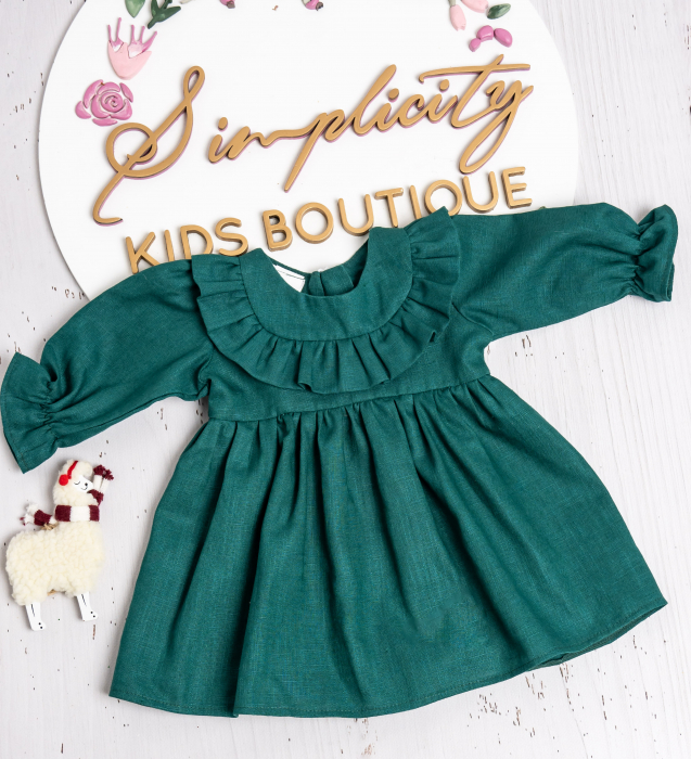 Rochie fetite Celeste Green [3]