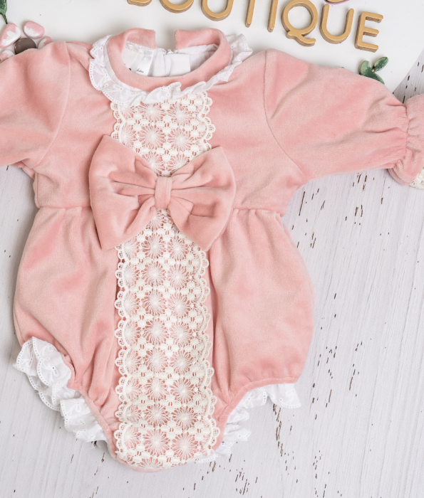 Salopeta fetite Juliet Pink [2]