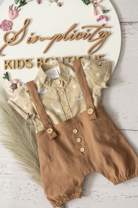 Set Botez Giraffe Summer Brown [2]