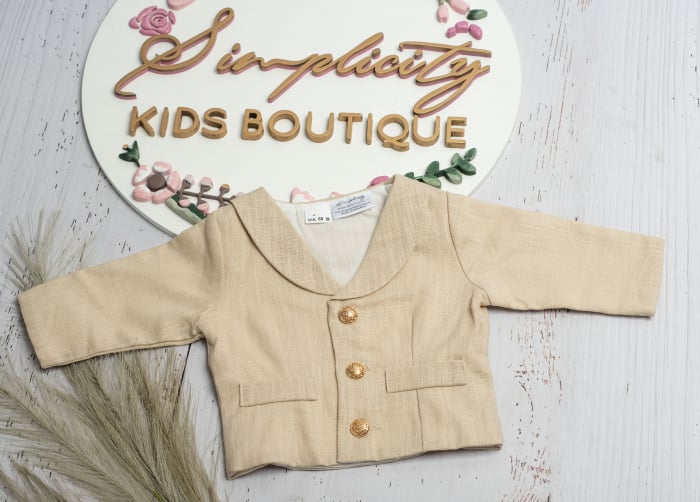 Set botez Angelo Beige [6]