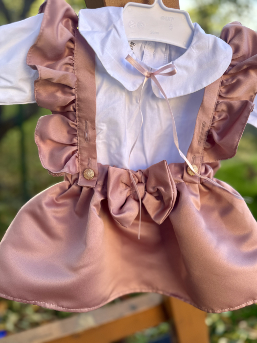 Set fustita roz si camasa  Antonia [2]