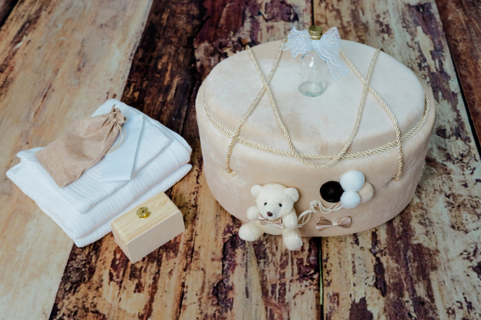 Trusou botez Luxury Beige + costum botez Henry [4]