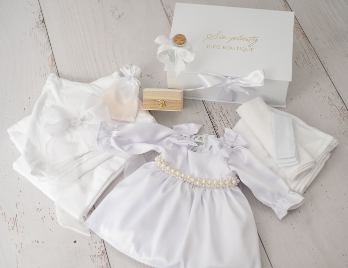 Trusou botez Pure White + Rochita [4]