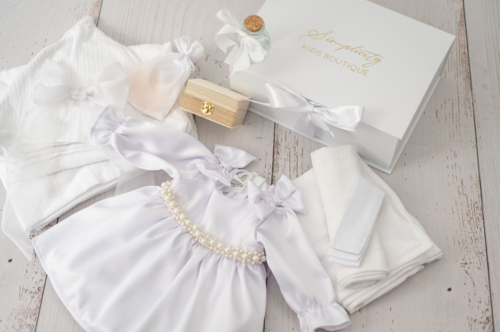 Trusou botez Pure White + Rochita [2]