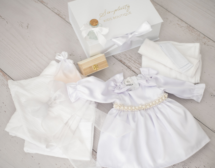 Trusou botez Pure White + Rochita [3]