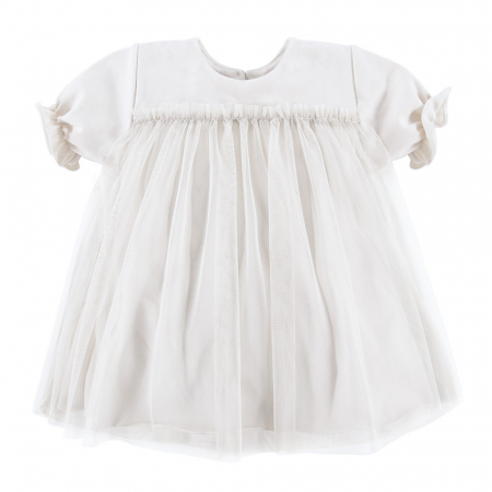Rochii - Rochita Tull Ceremony White