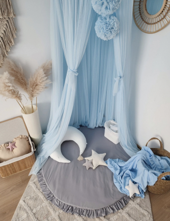 Baldachin din tull Baby Blue [1]