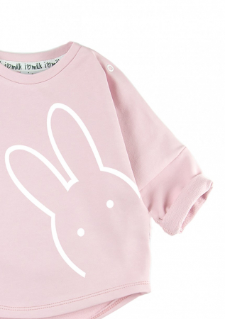 SPECIAL PRICE - Bluza fetite Roz Bunny