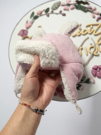 Bentite si incaltaminte - Caciula copii Bear roz