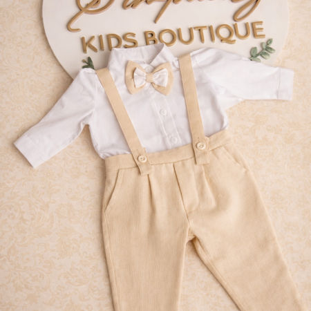 Costum botez Martin crem [0]