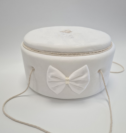 Cufere botez si lumanari - Cufar botez luxury White Angel