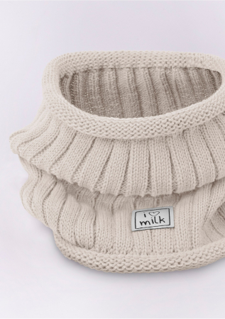 Bentite si incaltaminte - Fular tricot Beige